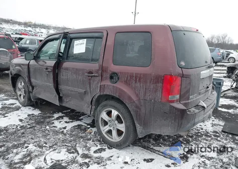 2013 Honda Pilot Ex-L из США, поврежденный, VIN 5FNYF4H5XDB081444